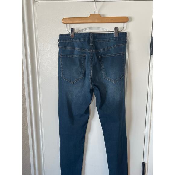 SO Ultimate Low Rise Jeggings Jeans Junior Women's Blue 9 /29w - Picture 4 of 7